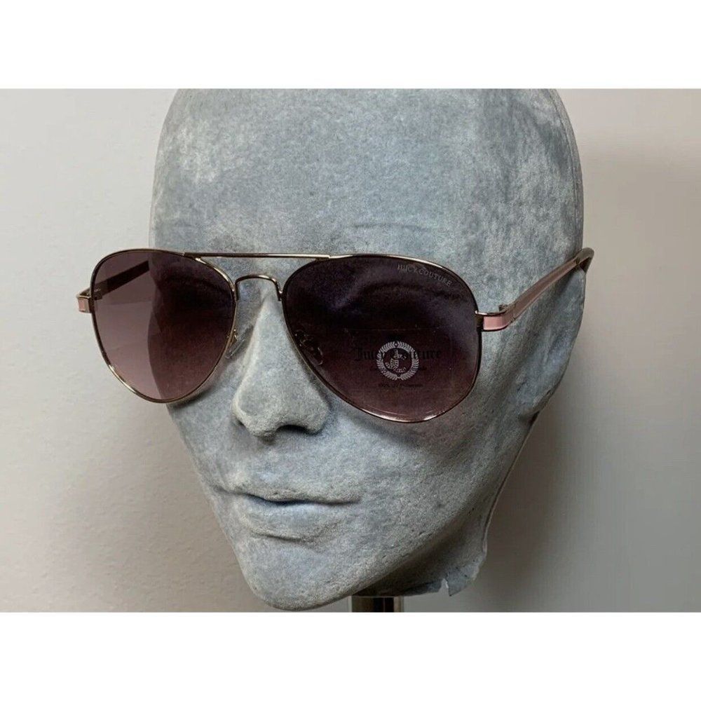 New Juicy Couture Sunglasses AJCN44007Z Aviator Gold & Pink 100% UV Protect $98 - Picture 4 of 7